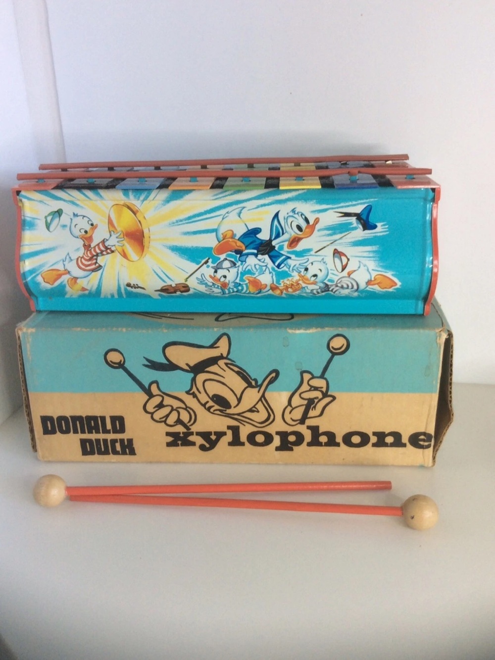 Vintage Disney Donald Duck Xylophone